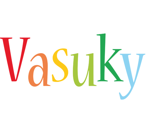 Vasuky birthday logo