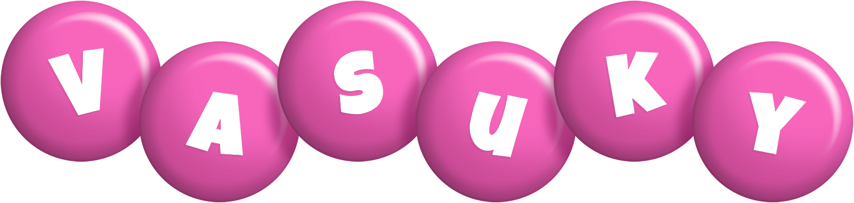 Vasuky candy-pink logo
