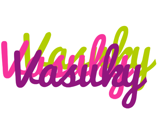 Vasuky flowers logo