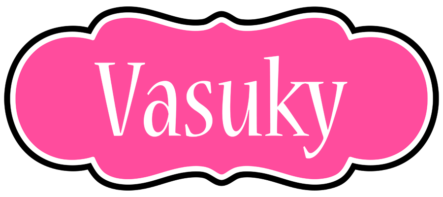Vasuky invitation logo