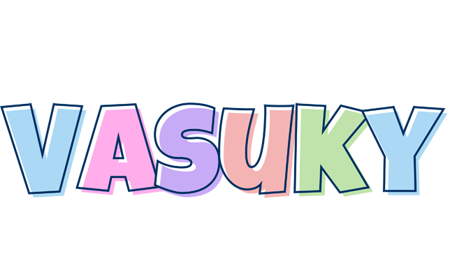 Vasuky pastel logo