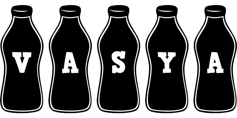 Vasya bottle logo