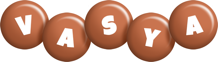 Vasya candy-brown logo