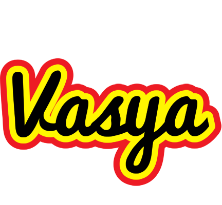 Vasya flaming logo