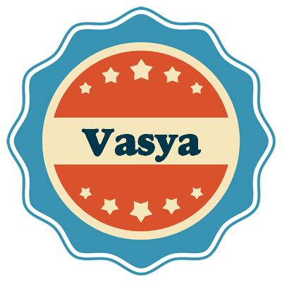Vasya labels logo