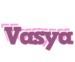 Vasya relaxing logo