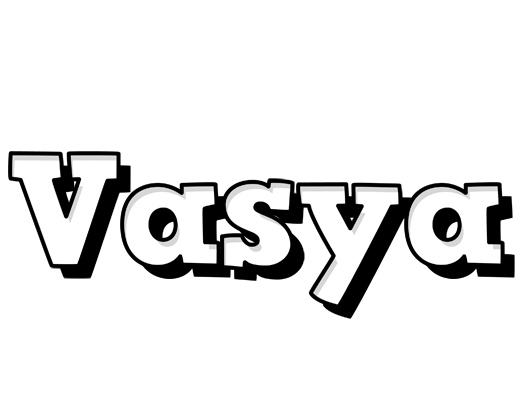 Vasya snowing logo