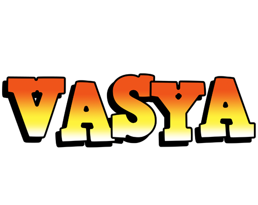 Vasya sunset logo