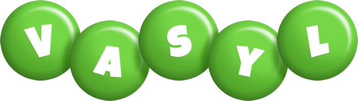 Vasyl candy-green logo