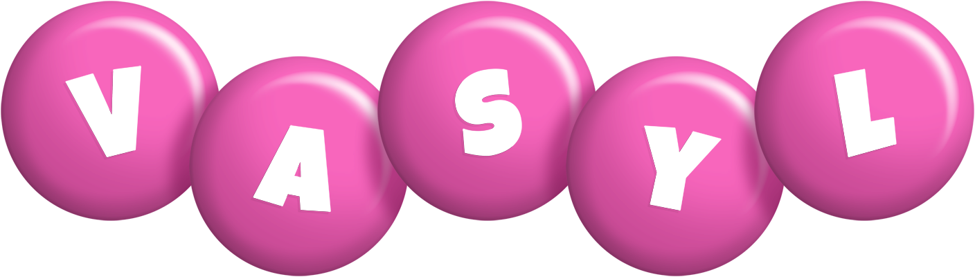 Vasyl candy-pink logo