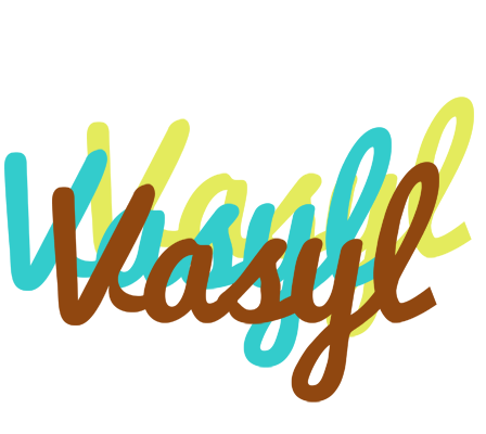 Vasyl cupcake logo
