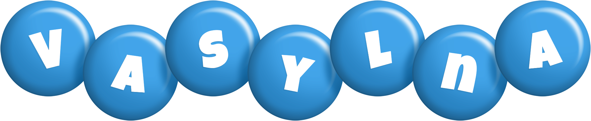 Vasylna candy-blue logo