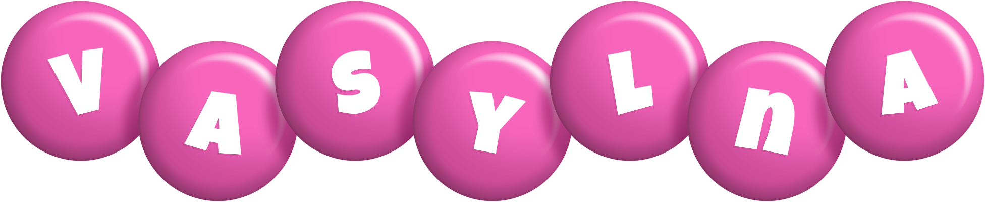 Vasylna candy-pink logo