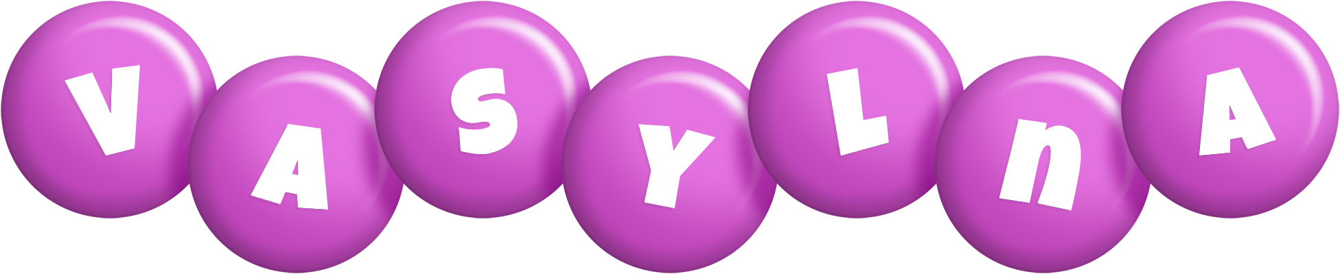 Vasylna candy-purple logo