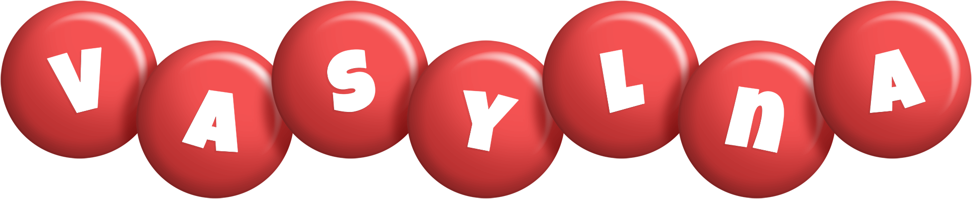 Vasylna candy-red logo