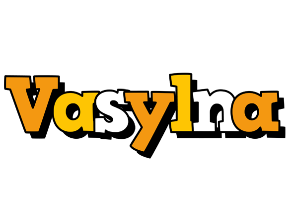 Vasylna cartoon logo