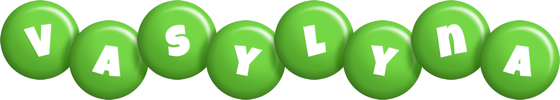 Vasylyna candy-green logo