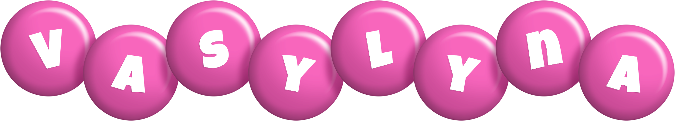 Vasylyna candy-pink logo