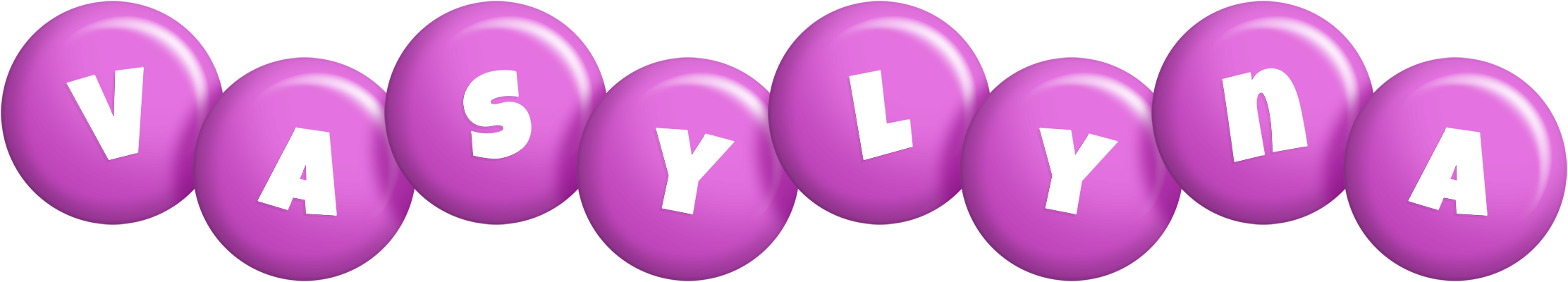 Vasylyna candy-purple logo
