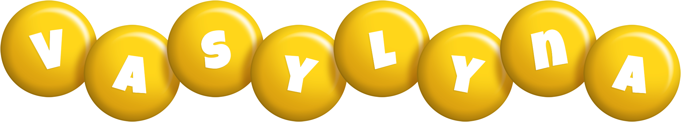 Vasylyna candy-yellow logo