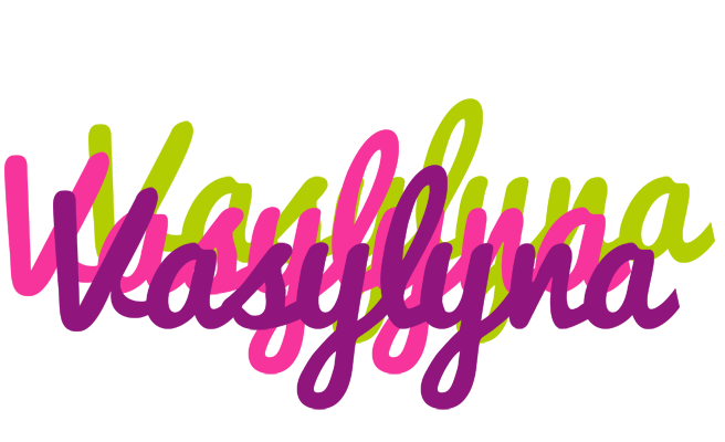 Vasylyna flowers logo
