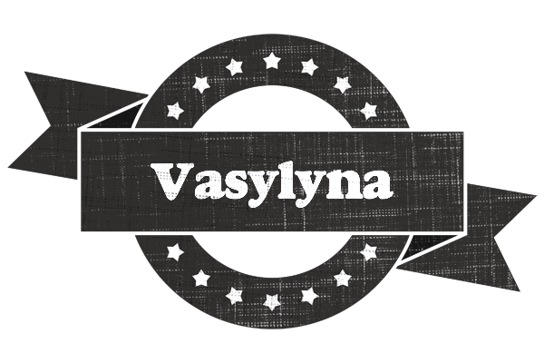 Vasylyna grunge logo