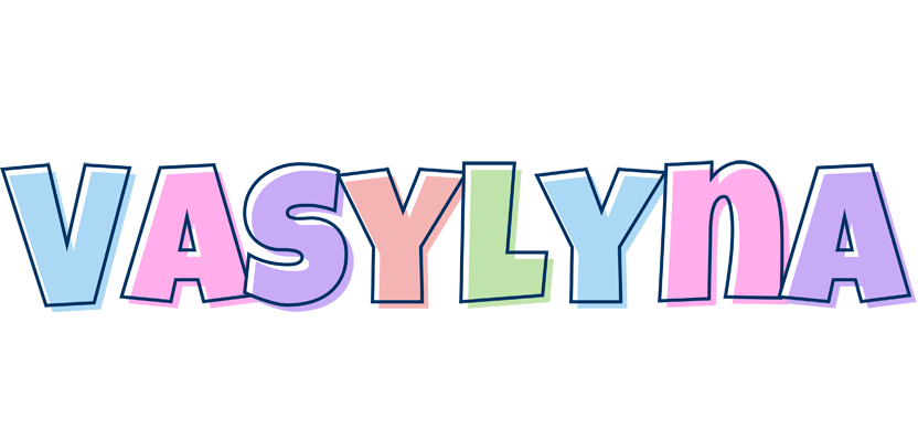 Vasylyna pastel logo