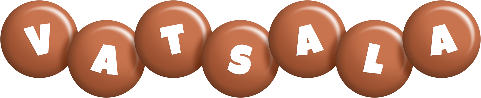 Vatsala candy-brown logo