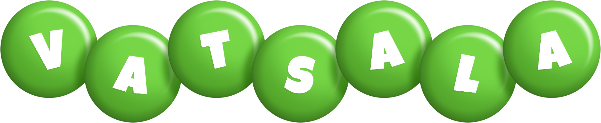 Vatsala candy-green logo