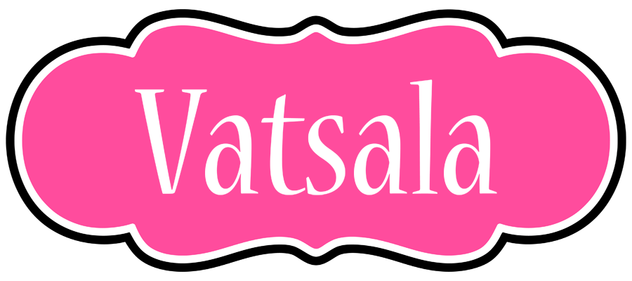 Vatsala invitation logo