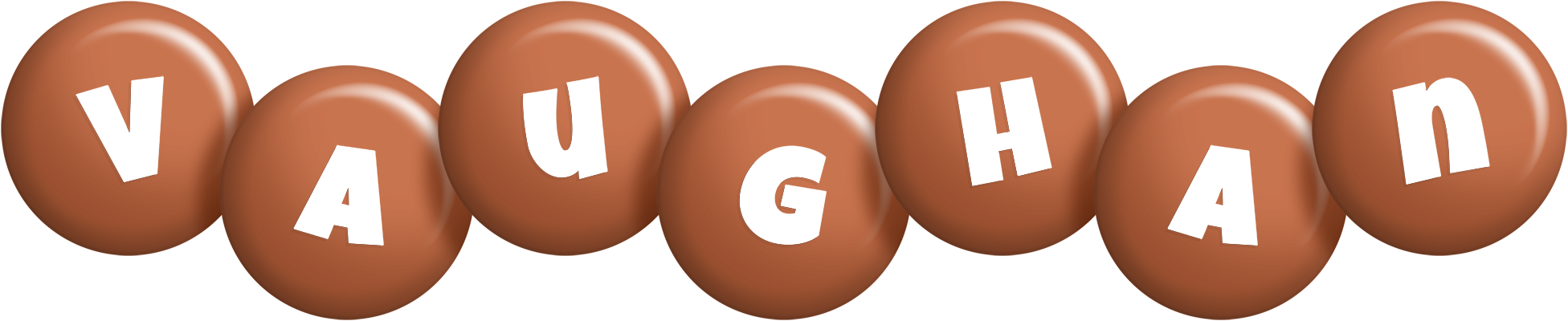 Vaughan candy-brown logo