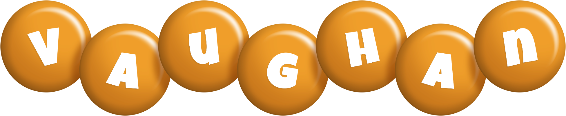 Vaughan candy-orange logo