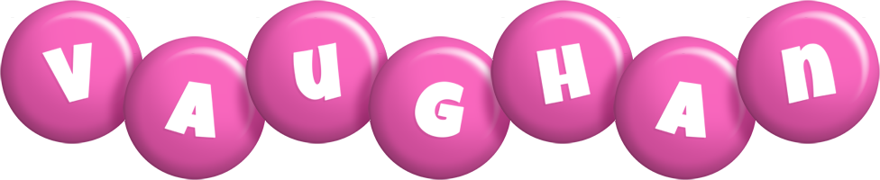 Vaughan candy-pink logo