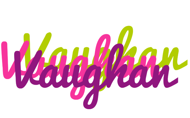 Vaughan flowers logo