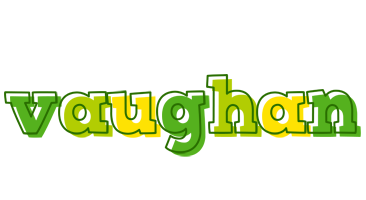 Vaughan juice logo