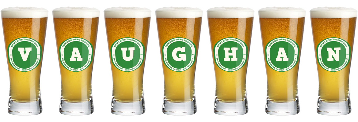 Vaughan lager logo