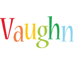 Vaughn birthday logo