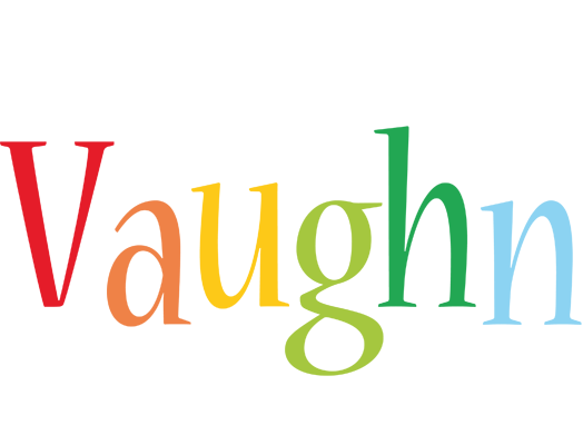 Vaughn birthday logo