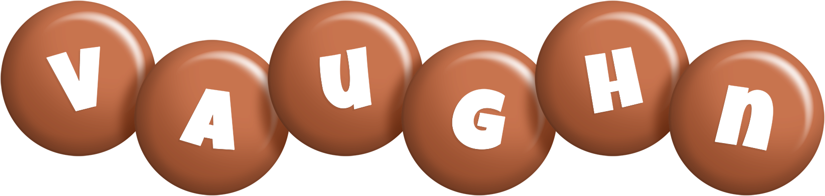 Vaughn candy-brown logo