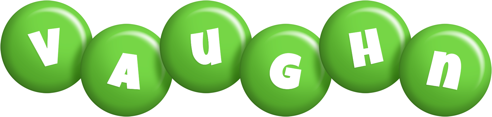 Vaughn candy-green logo