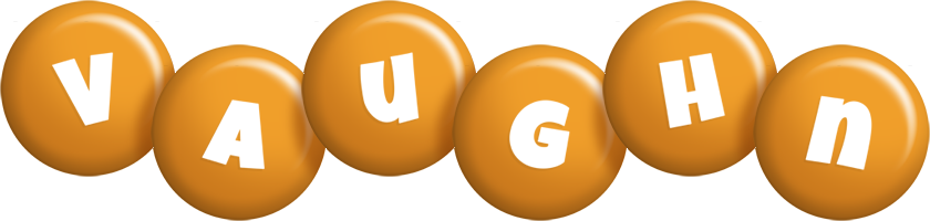 Vaughn candy-orange logo