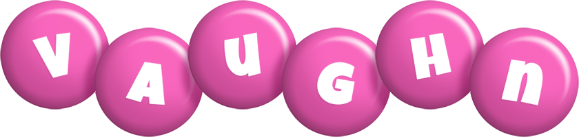 Vaughn candy-pink logo