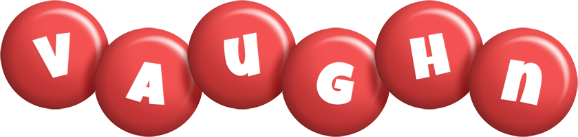 Vaughn candy-red logo