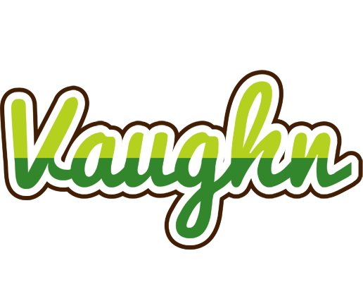Vaughn golfing logo