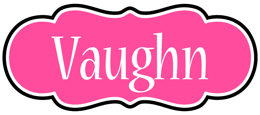 Vaughn invitation logo