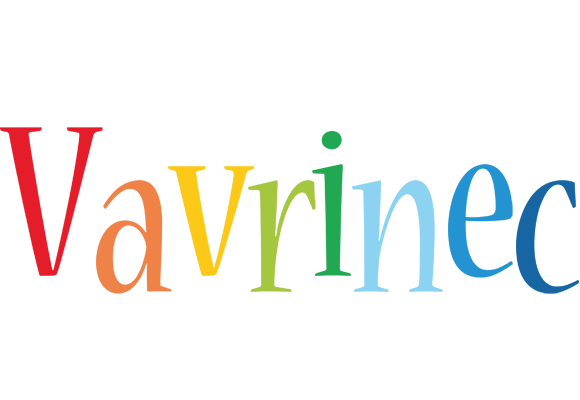 Vavrinec birthday logo