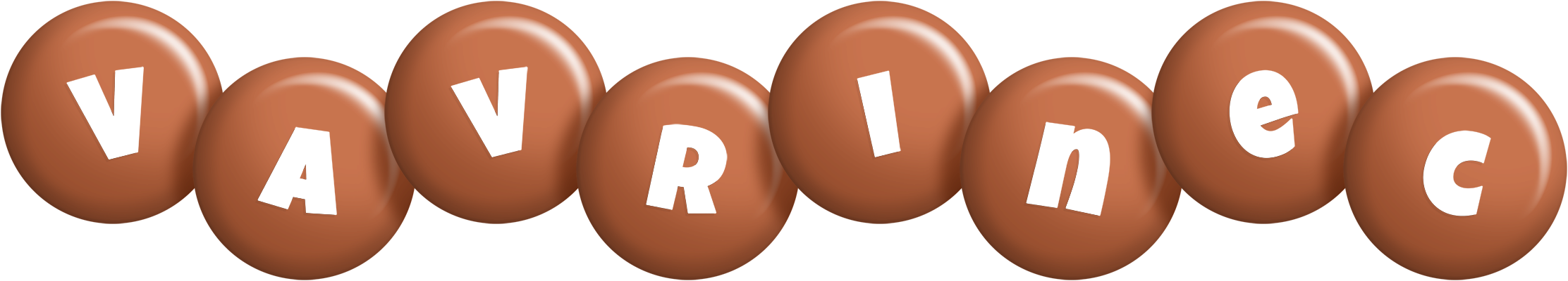 Vavrinec candy-brown logo