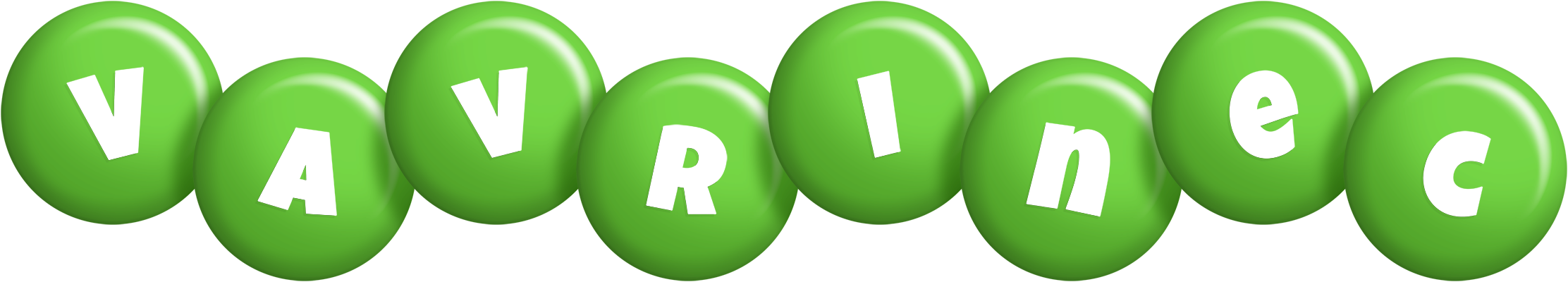 Vavrinec candy-green logo