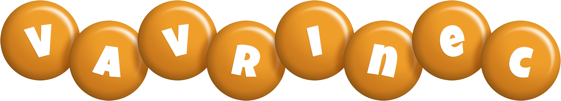Vavrinec candy-orange logo