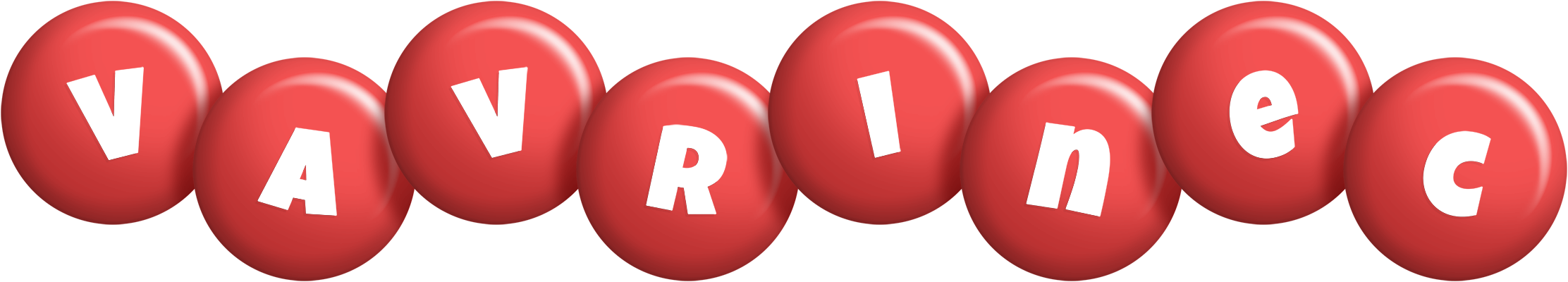 Vavrinec candy-red logo